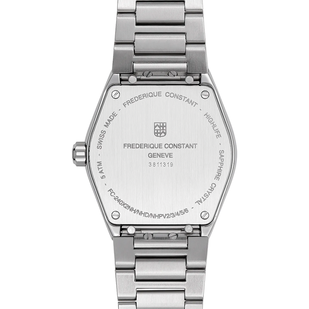 Highlife Ladies Quartz 31mm - Blue, Diamond-Set on Bracelet