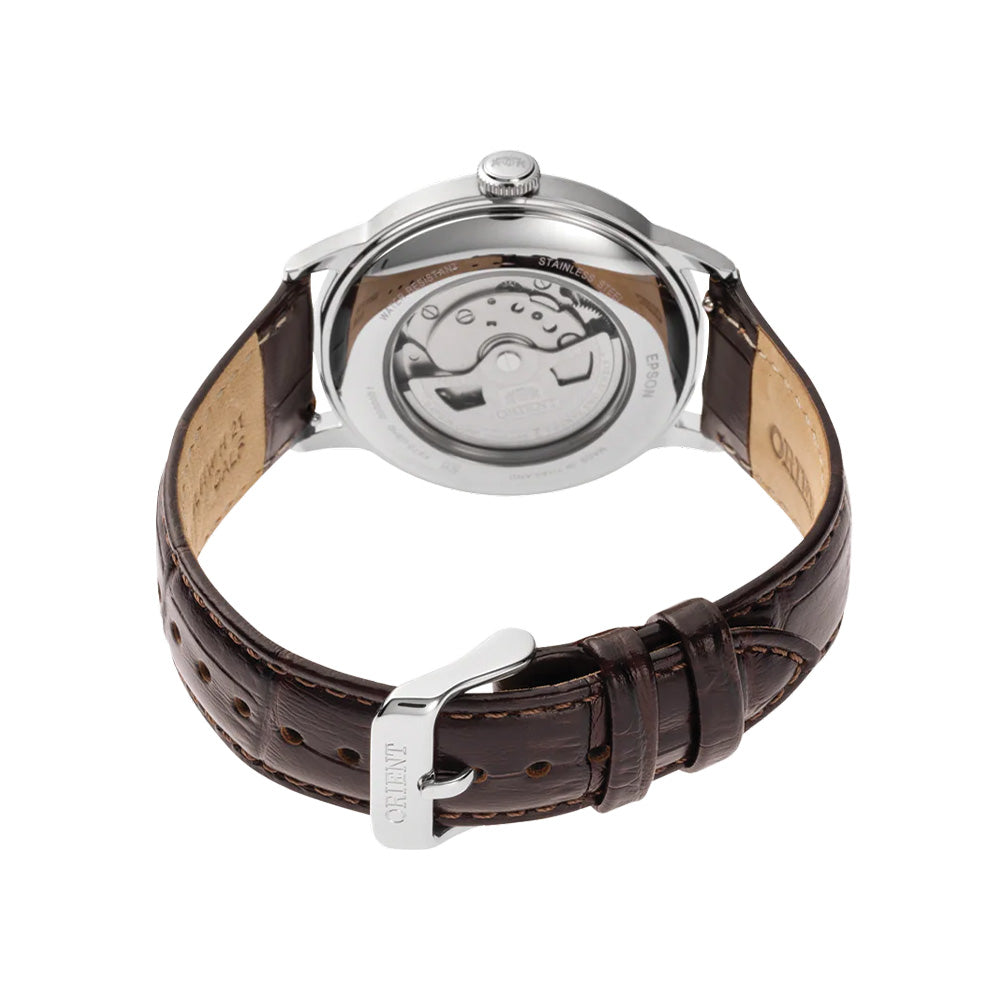 Bambino Version 2 40.5mm - Green on Leather Strap