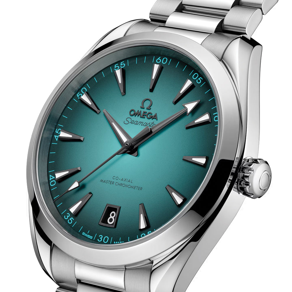 Seamaster Aqua Terra 150M Co-Axial Master Chronometer 41mm - Turquoise on Bracelet