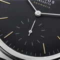 Orion Neomatik Sapphire Back 36mm - Black on Strap