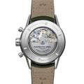 Freelancer Automatic Chronograph Ceramic Bezel 43.5mm - Green on Leather Strap