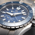 SLGB023 Spring Drive UFA Ushio 300 Diver 40.8mm - Blue on Bracelet