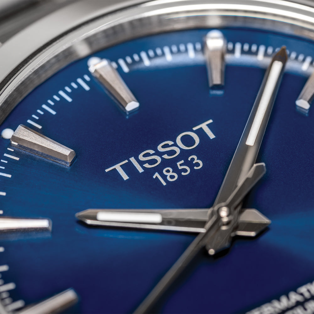 Gentleman Powermatic 80 Silicium 40mm - Blue on Bracelet