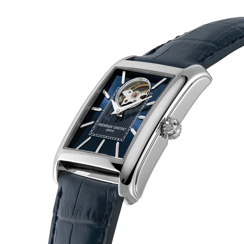 Classics Heart Beat Automatic 42.3mm - Blue on Leather Strap