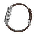 Swiss Army Chrono Quartz 42mm - Black on Brown Leather Strap