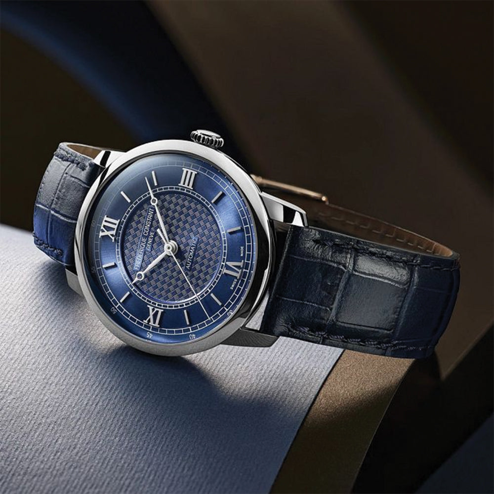 Classics Premiere Automatic 38.5mm - Blue on Leather Strap