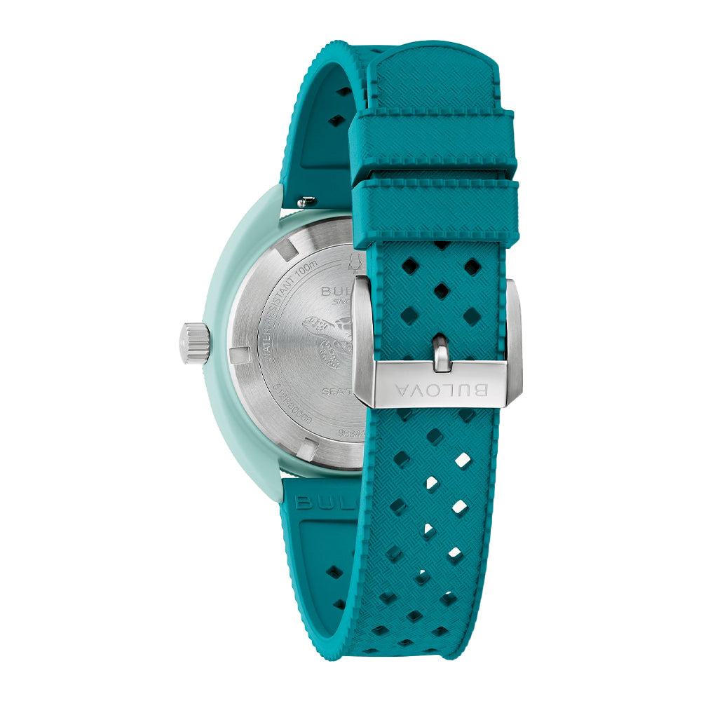 Snorkel Sea Turtle 41mm - Brown on Rubber Strap