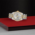 Black Bay One S&G 31mm - Silver, Diamond-Set, Diamond Bezel on Bracelet