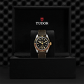 Black Bay GMT S&G 41mm - Black on Leather Strap