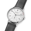 Tangente Neomatik Update 38.5mm - White on Leather Strap