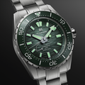 SLGB025 Spring Drive UFA Ushio 300 Diver 40.8mm - Green on Bracelet