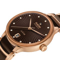 Centrix Automatic Diamonds 35mm - Brown on Bracelet