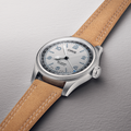 Big Crown Pointer Date Lou Gehrig Limited Edition 40mm - Silver on Leather Strap w/ Additional Fabric Strap