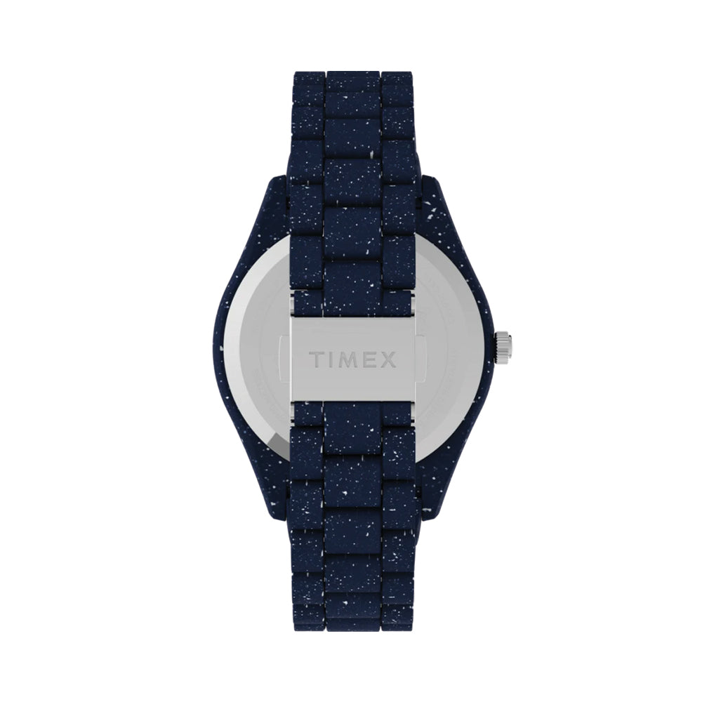 Legacy Ocean x Peanuts Recycled Material 42mm - Blue on Bracelet