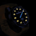 Unomat Automatic 43mm - Black on Orange Rubber Strap