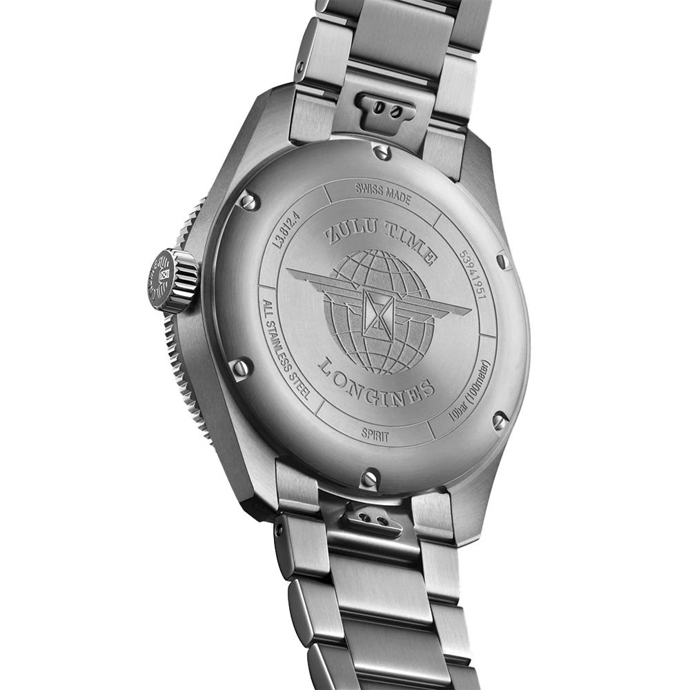 Spirit Zulu Time Green Bezel 42mm - Black on Bracelet