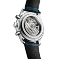 Master Chrono Moonphase 41mm - Silver on Leather Strap