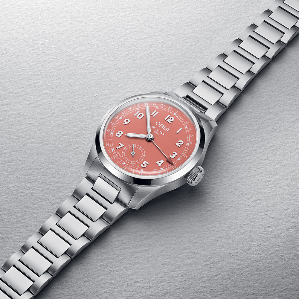 Big Crown Pointer Date Caliber 403 40mm - Terracotta Pink on Bracelet