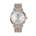 Classic Dream Two-Tone Rose Gold PVD 40mm - Silver on Bracelet
