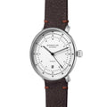 Hamburg Automatic 42mm - Silver on Leather Strap
