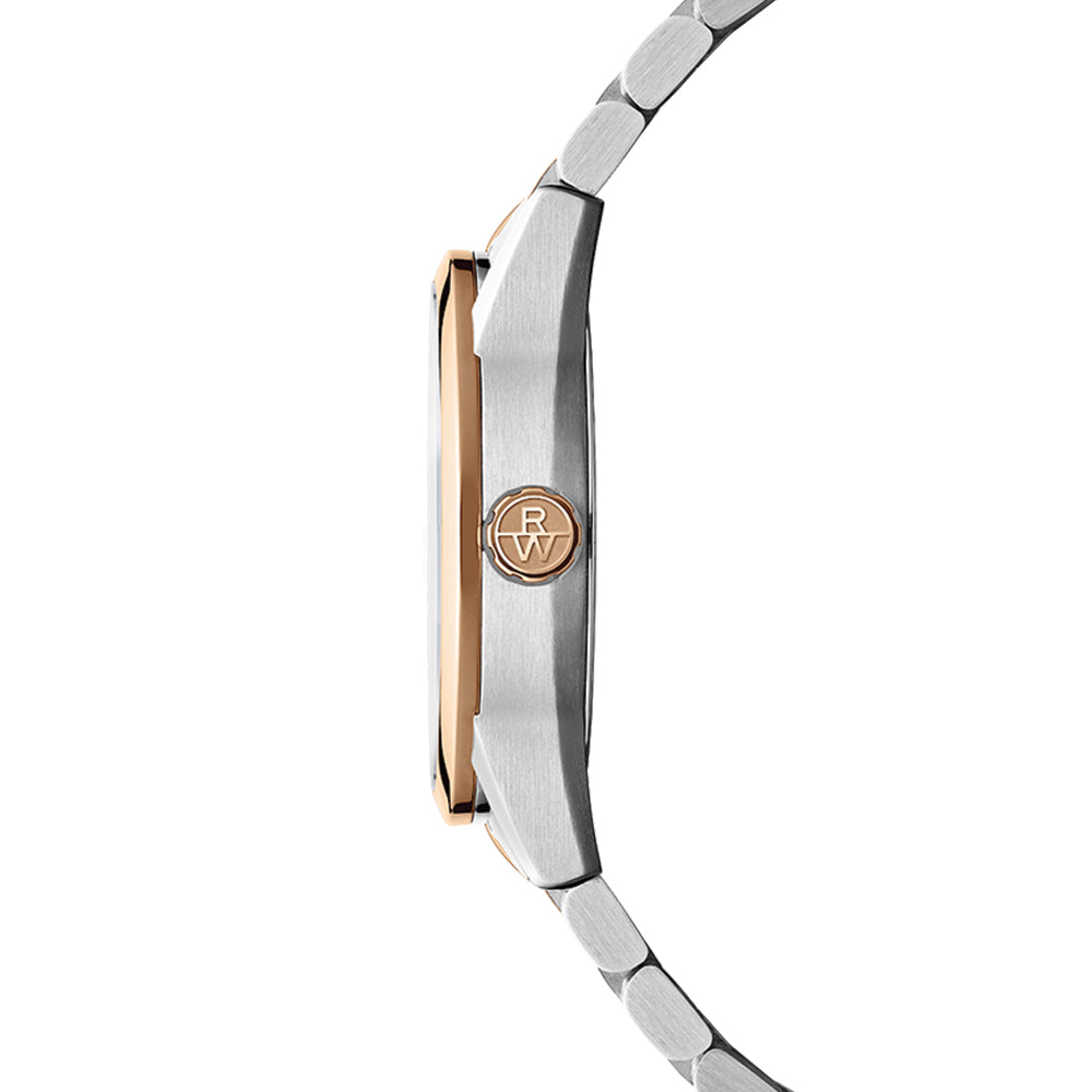 Freelancer Automatic Two-Tone Rose Gold and Steel 42.5mm - Black on Bracelet