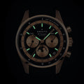Chronomaster Original Triple Calendar Rose Gold 38mm - Black on Leather Strap