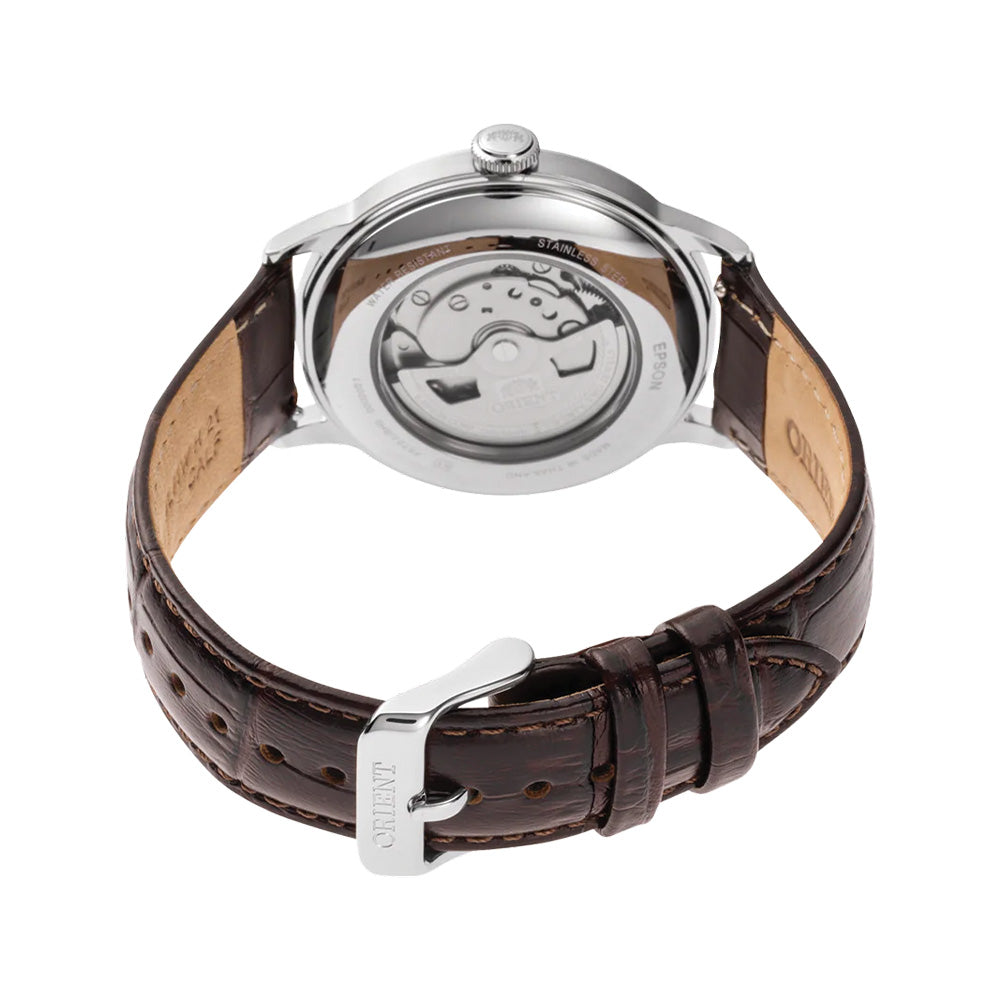 Bambino Version 2 40.5mm - Bordeaux on Leather Strap