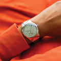 Big Crown Pointer Date Caliber 403 40mm - Green on Bracelet