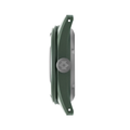 Sector II Field Titanium Canopy 38mm - Green on Rubber Strap