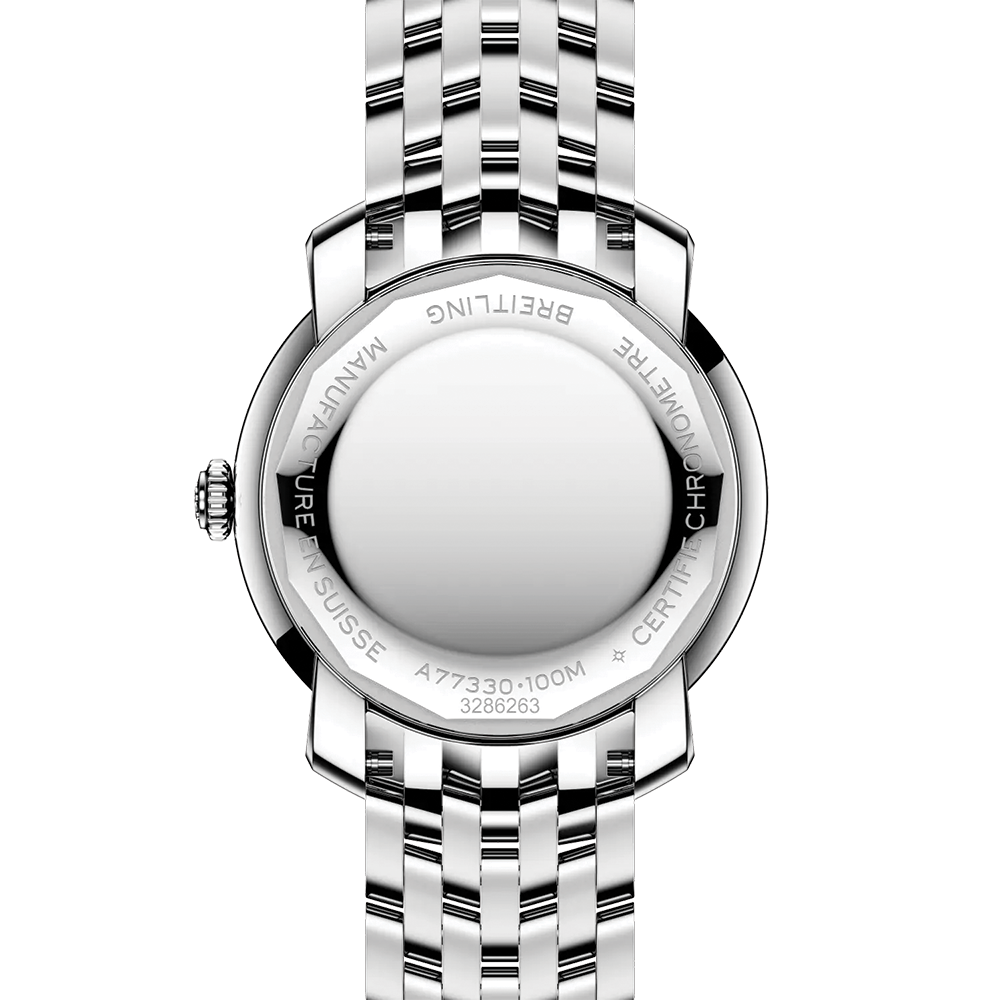 Lady Premier 32mm - Black w/ Diamonds on Bracelet
