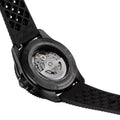 Seastar 1000 Powermatic 80 Black PVD 40mm - Blue on Rubber Strap