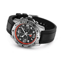 Endurance Pro Browns Limited NFL Edition Titanium 44mm - Black on Rubber Strap