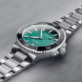 Aquis Date Yangtze Jiangtun Limited Edition 43.5mm - Blue-Green Mother of Pearl on Bracelet