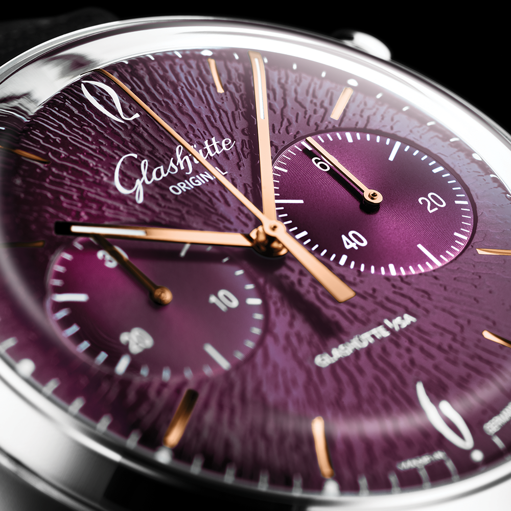 Sixties Chronograph Annual Edition 2026 42mm - Purple on Fabric Strap