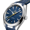 Seamaster Aqua Terra 150M 41mm - Blue on Rubber Strap