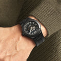 Riviera 10617 Baumatic COSC Certified 42mm - Black on Rubber Strap