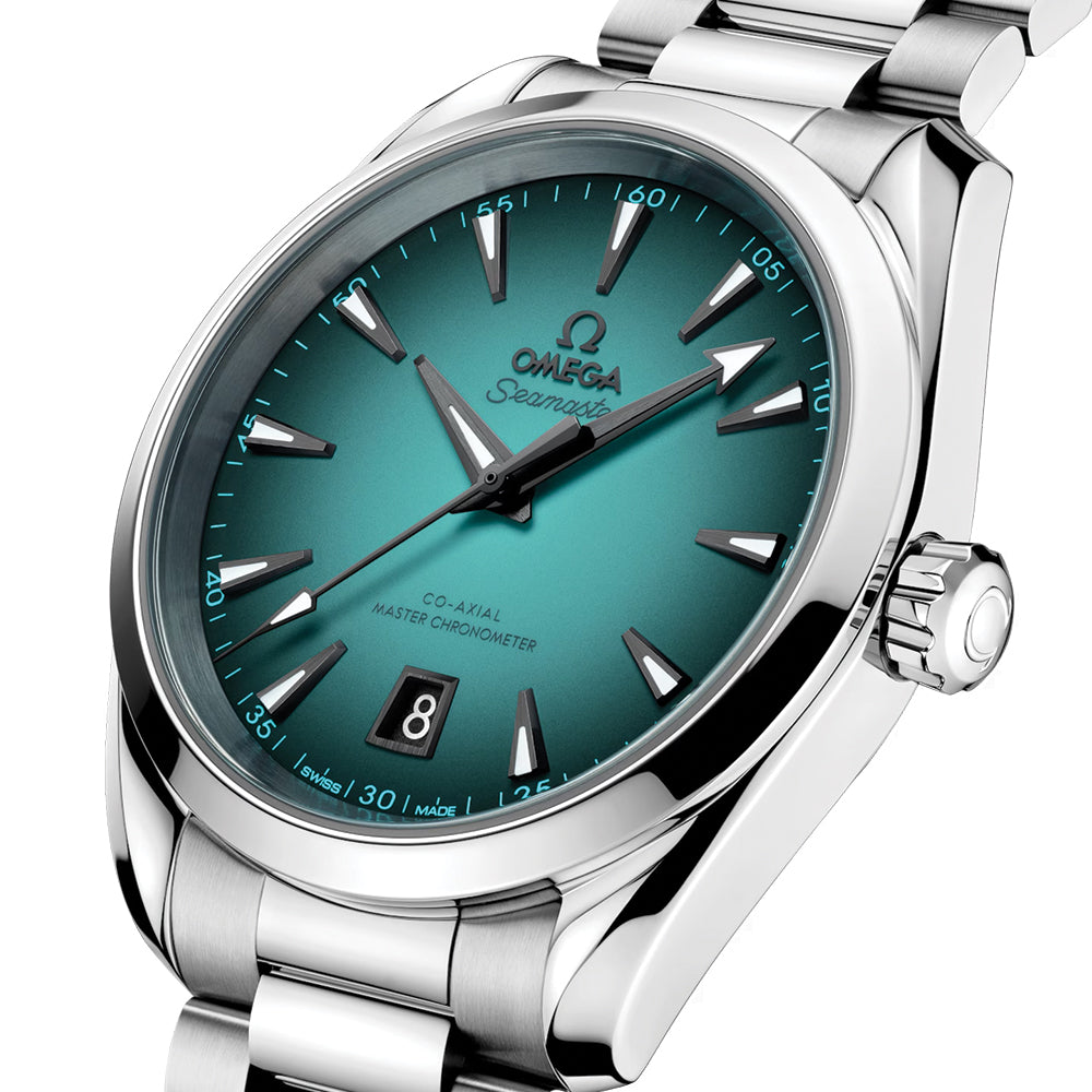 Seamaster Aqua Terra 150M Co-Axial Master Chronometer 38mm - Turquoise on Bracelet