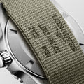 HydroConquest GMT 41mm - Green on Fabric One Piece Strap