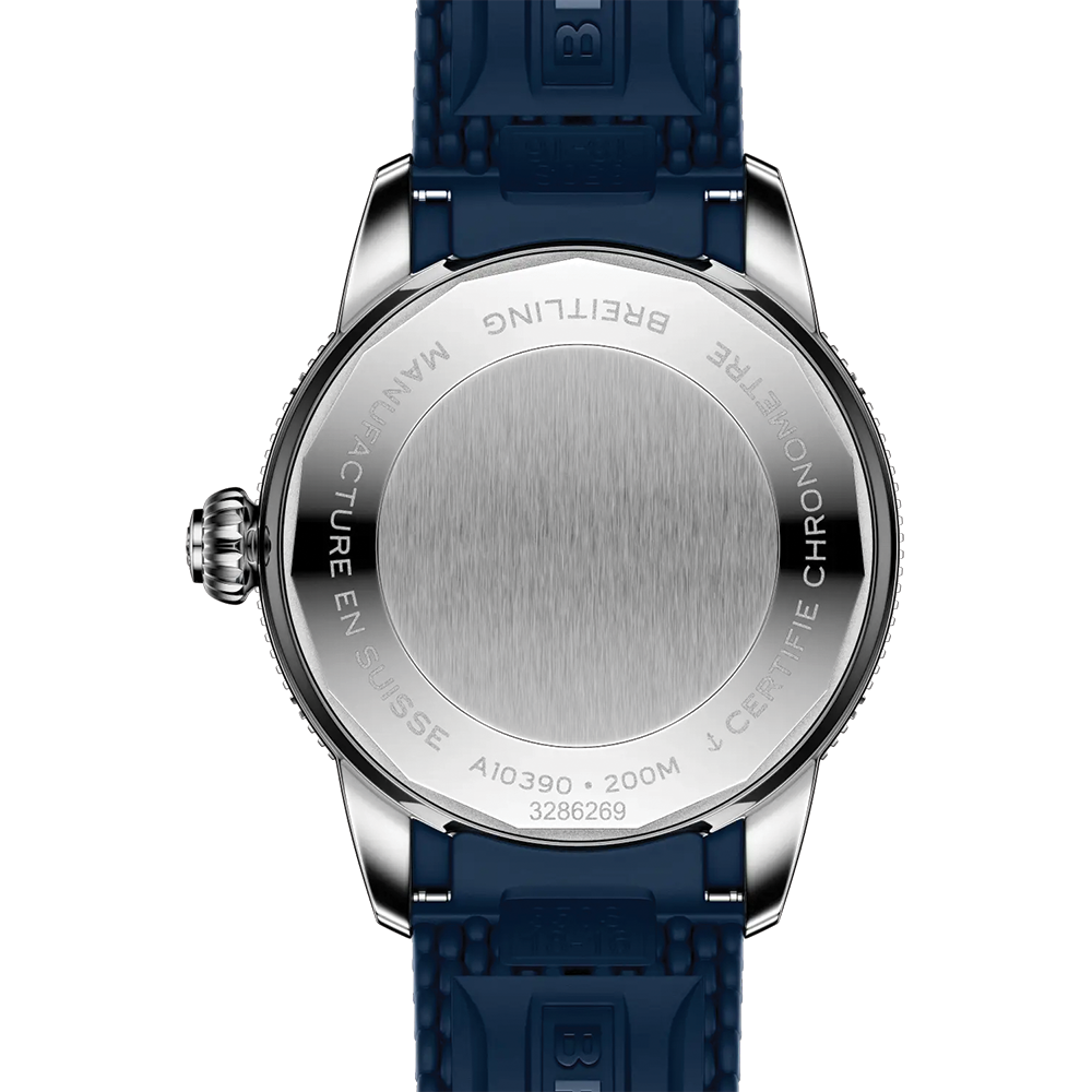 Superocean Heritage Automatic 36mm - Blue on Rubber Strap