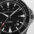 Khaki Navy Scuba Auto 40mm - Black on Bracelet