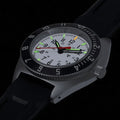 SSNAV No Date 41mm - Arctic on Rubber Strap