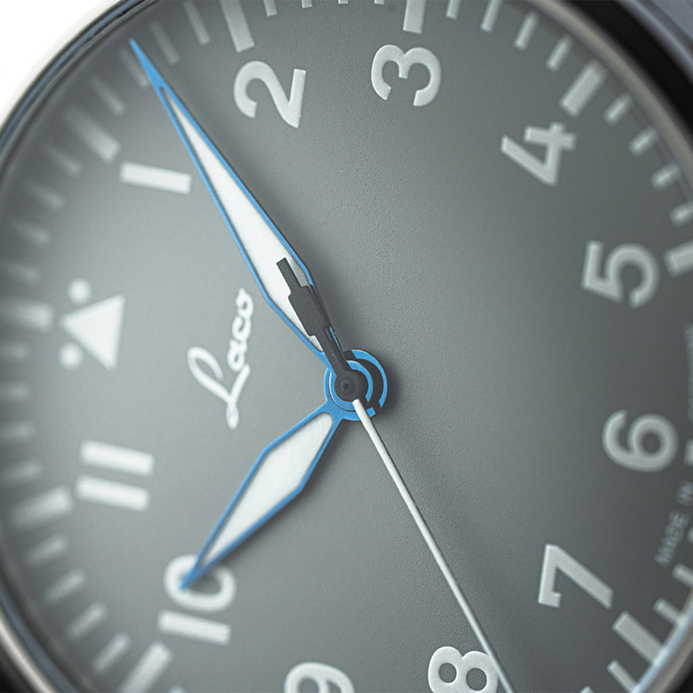 Pilot Watch Basic Augsburg MB Automatic 42mm - Grey on Bracelet