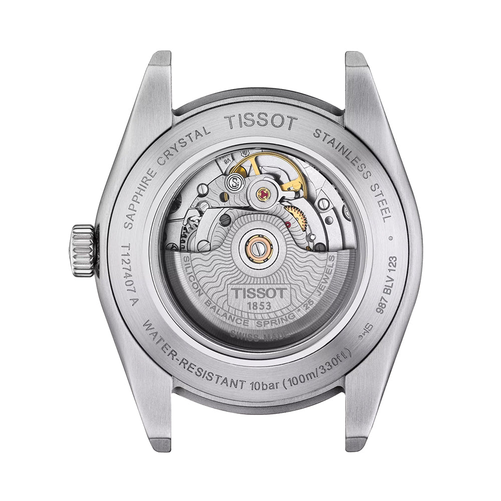 Gentleman Powermatic 80 Silicium 40mm - Black on Bracelet