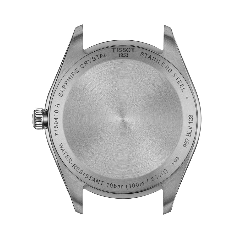 PR 100 Quartz 40mm - Black on Leather Strap