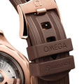Seamaster Diver 300M Sedna™ Gold 42mm - White on Rubber Strap