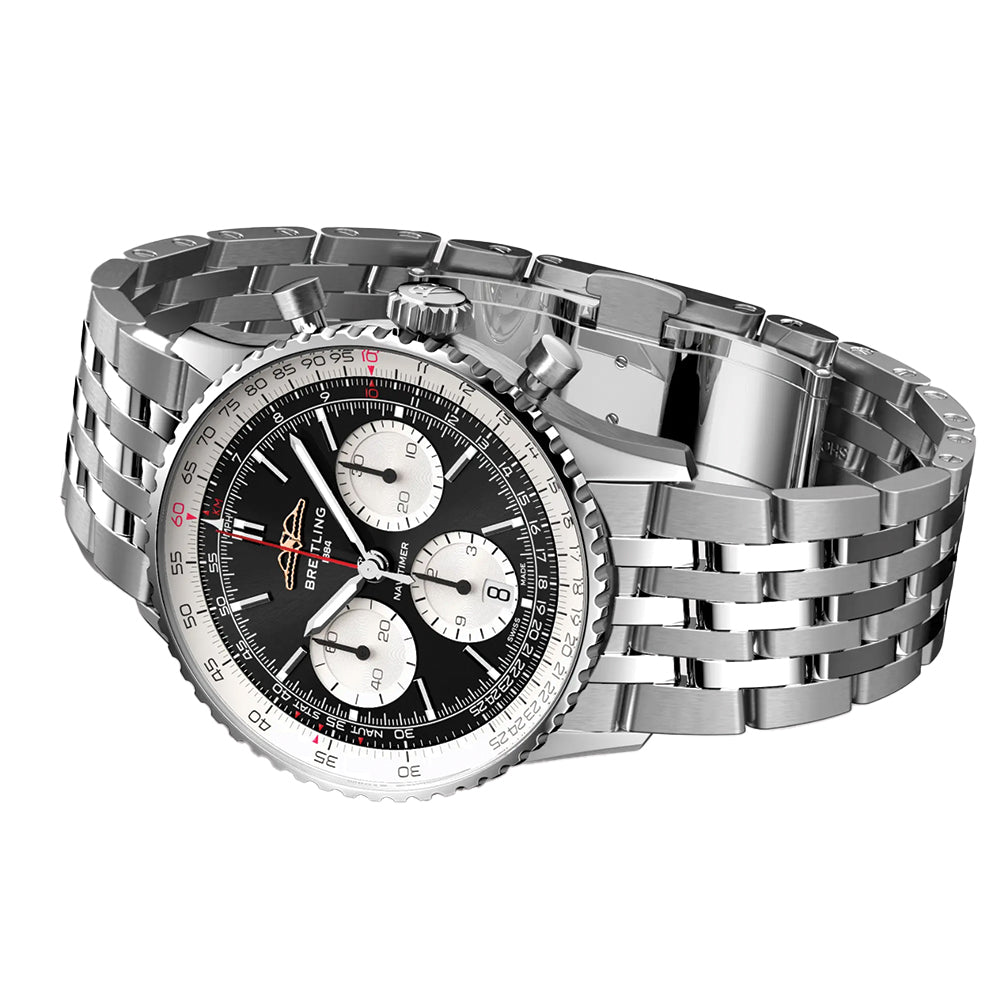 Navitimer B01 Chronograph 41mm - Black on Bracelet