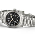 Khaki Field Mechanical 38mm - Black on Bracelet