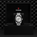 Black Bay 68 43mm - Silver, Black Bezel on Bracelet