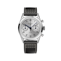 Classics G09 Tribute to Silverlight 38mm - Silver on Leather Strap