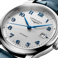 Master 41mm - Silver on Leather Strap